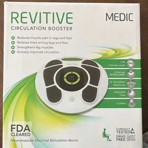 Revitive Medic is our most popular circulation booster.